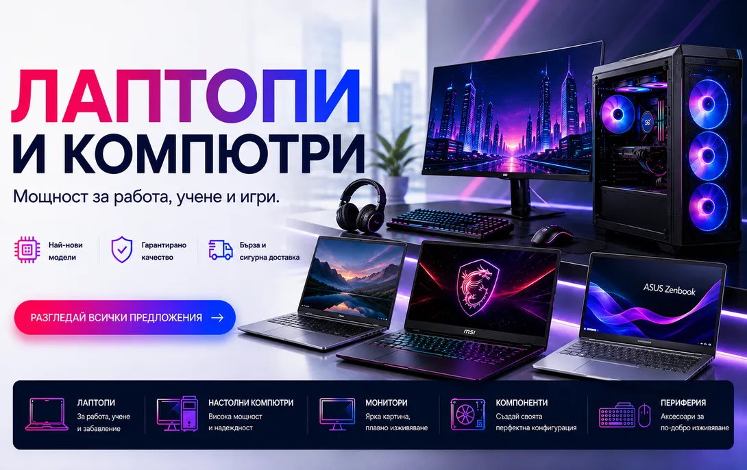 Лаптопи и Компютри