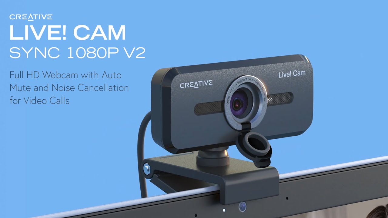 Уеб камера Creative Live! Cam Sync V2 - 73VF088000000