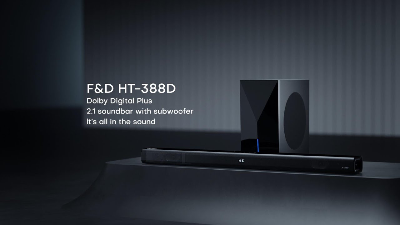 Саундбар Fenda F&D HT-388D, 2.1, 120 W - HT-388D