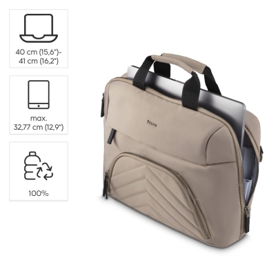 Чанта за лаптоп Hama Premium Lightweight, 40 - 41 см (15.6"- 16.2"), Бежова - HAMA-222044 gallery image 11
