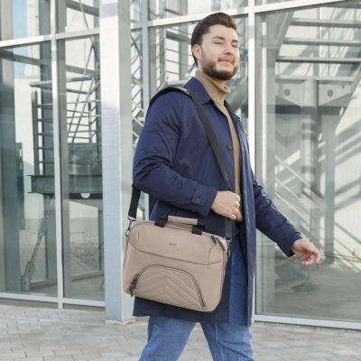 Чанта за лаптоп Hama Premium Lightweight, 40 - 41 см (15.6"- 16.2"), Бежова - HAMA-222044 gallery image 18