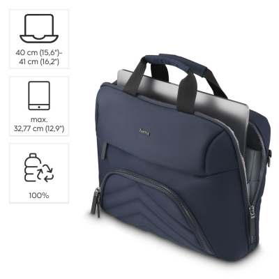 Чанта за лаптоп Hama Premium Lightweight, 40 - 41 cm (15.6"- 16.2"), Тъмносиня - HAMA-222042 gallery image 11