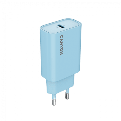 Зарядно устройство Canyon OnCharge 30CL 30 W, Синьо - CNE-CHA30CLLBL gallery image 1