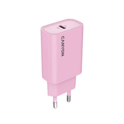 Зарядно устройство Canyon OnCharge 30CL 30 W, Розово - CNE-CHA30CLPK gallery image 1