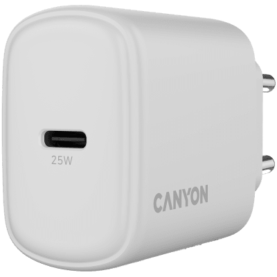 Зарядно устройство Canyon OnCharge 250 25 W, Бяло - CNE-CHA250-01 gallery image 5