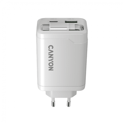 Зарядно устройство Canyon 65RC 65W, Бяло - CNS-CURC65ACW gallery image 4