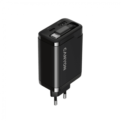Зарядно устройство Canyon OnCharge 65RC, Черно - CNS-CURC65ACB gallery image 3