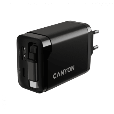 Зарядно устройство Canyon OnCharge 65RC, Черно - CNS-CURC65ACB gallery image 7