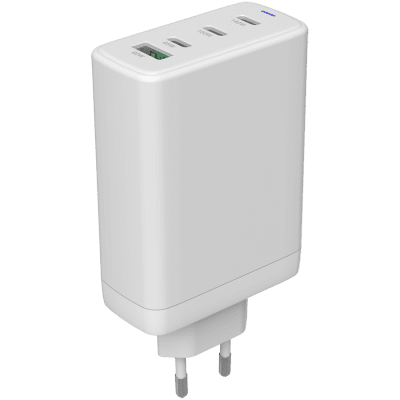 Зарядно устройство Canyon CU140ACC GaN 150 W, Бяло - CNS-CUW140ACC gallery image 1