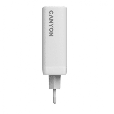Зарядно устройство Canyon CU140ACC GaN 150 W, Бяло - CNS-CUW140ACC gallery image 2