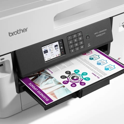 Мултифункционалнo устройствo Brother MFC-J2340DW, Мастилоструйно, A3, 1200 x 4800 dpi, 28 ppm, Wi-Fi, Fax - MFCJ2340DWYJ1 gallery image 4