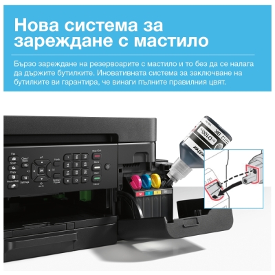 Мултифункционалнo устройствo Brother MFC-T930DWYJ1, Мастилоструйно, A4, Wi-Fi, Fax - MFCT930DWYJ1 gallery image 2