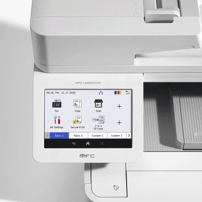 Мултифункционалнo устройствo Brother MFC-L9630CDN, Лазерно, A4, 2400 x 600 dpi, 40 ppm, Wi-Fi, Fax - MFCL9630CDNRE1 gallery image 4