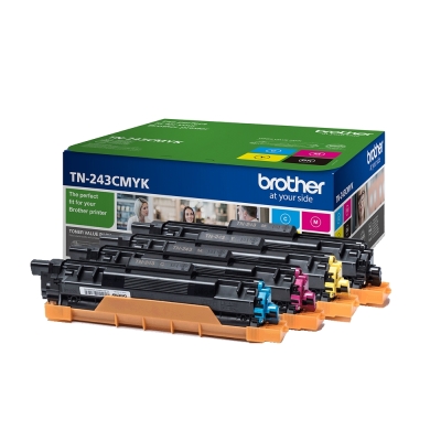 Комплект консумативи Brother TN-243CMYK, 4 броя - TN243CMYK gallery image 1