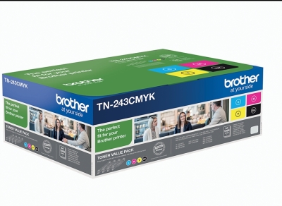 Комплект консумативи Brother TN-243CMYK, 4 броя - TN243CMYK gallery image 2