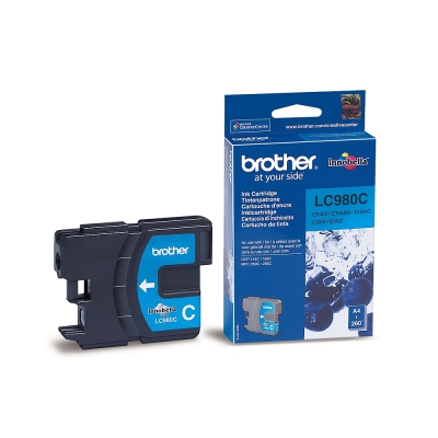 Консуматив Brother LC-980C, Cyan - LC980C