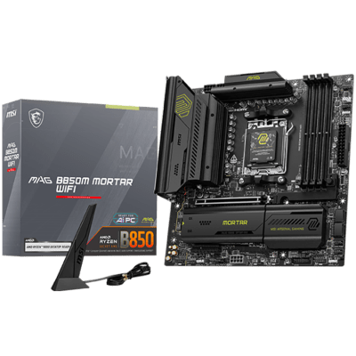 Дънна платка MSI B850M MORTAR WIFI - MAG_B850M_MORTAR_WIFI gallery image 1