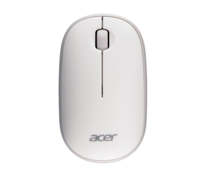 Безжична мишка Acer Bubble Mouse AMR100 - GP.MCE11.03G, Бяла