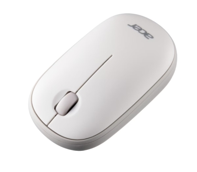 Безжична мишка Acer Bubble Mouse AMR100 - GP.MCE11.03G, Бяла gallery image 2