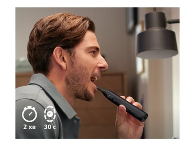 Електрическa четкa за зъби Sonicare 5500 Series HX7111, Черна - HX7111/01 gallery image 5