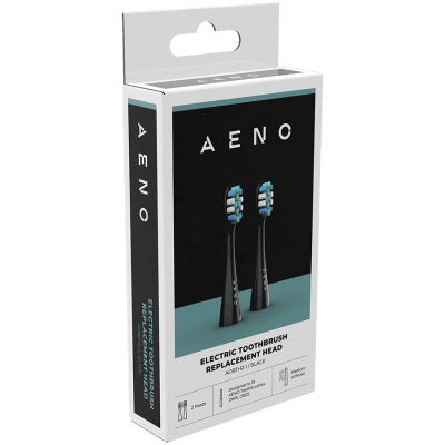 Комплект накрайници за електрическа четка за зъби AENO DB2S/DB1S, Черен - ADBTH2-1 gallery image 4
