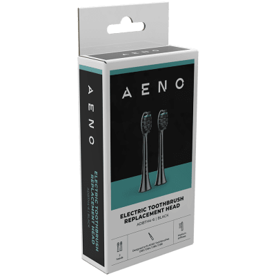 Комплект накрайници за електрическа четка за зъби AENO Dental Brush DB4/6, Черен - ADBTH4-6 gallery image 4