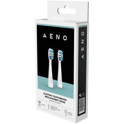 Комплект накрайници за електрическа четка за зъби AENO, Бял - ADBTH7-8 gallery image 3