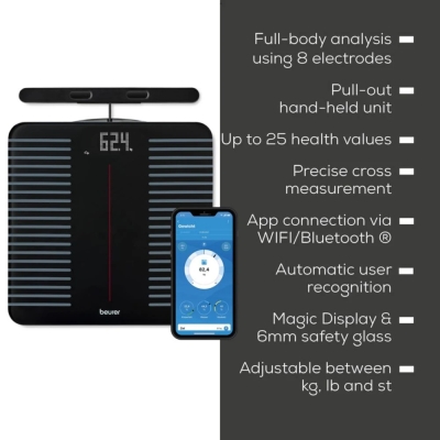 Електронен кантар Beurer BF 990 WIFI/Bluetooth - 10379_BEU gallery image 5