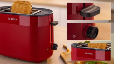 Тостер Bosch MyMoment, Червен - TAT2M124 gallery image 5