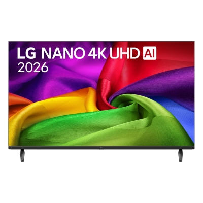 Телевизор 43"  LG 43NU800B3LC, 3840 x 2160, 60 Hz, Черен - 43NU800B3LC gallery image 1
