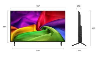 Телевизор 43"  LG 43NU800B3LC, 3840 x 2160, 60 Hz, Черен - 43NU800B3LC gallery image 6