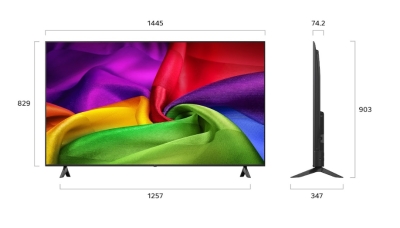 Телевизор 65" LG 65NU800B3LA, 3840 x 2160, 60 Hz, Черен - 65NU800B3LA gallery image 6