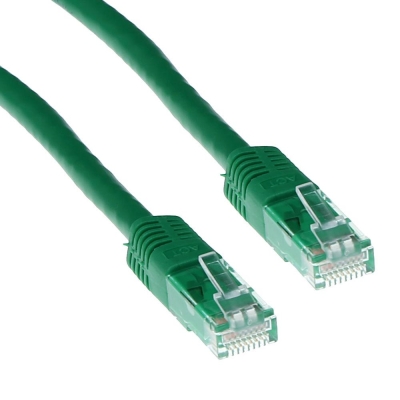 Мрежов пач кабел ACTRJ-45 към RJ-45, CAT 6, 0.5 m, Зелен - IB8700 gallery image 1