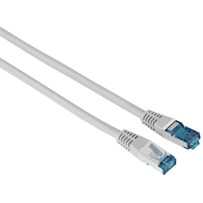 Мрежов пач кабел Hama RJ-45 към RJ-45, Cat 6, 1.5 m, Сив - Hama-200922 gallery image 1