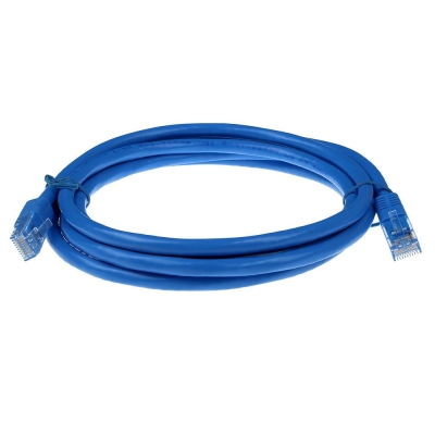 Мрежов пач кабел ACT RJ-45 към RJ-45, CAT 6, 5 m, Син - IB8605 gallery image 2