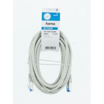 Мрежов пач кабел Hama RJ-45 към RJ-45, CAT 6, 5 m, Сив - Hama-200924 gallery image 3
