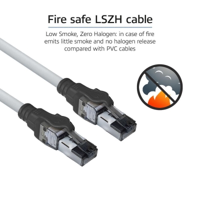 Мрежов пач кабел ACT RJ-45 към RJ-45, CAT 6а, 1.5 m - IM8600-IB8600 gallery image 6