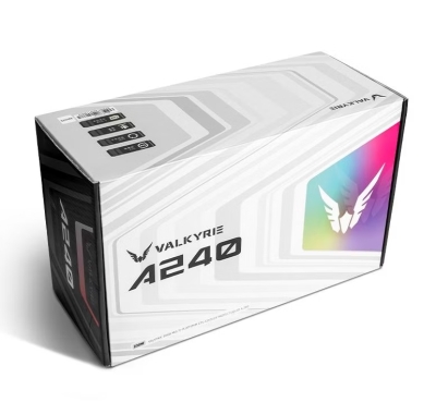 Охладител за процесор Valkyrie A240, Бял - VK-AIOA240W gallery image 2