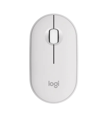 Безжична мишка Logitech Pebble 2 M350s - 910-007013, Бяла