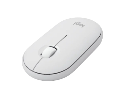 Безжична мишка Logitech Pebble 2 M350s - 910-007013, Бяла gallery image 2