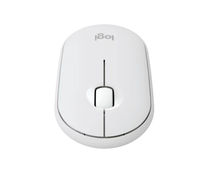 Безжична мишка Logitech Pebble 2 M350s - 910-007013, Бяла gallery image 3