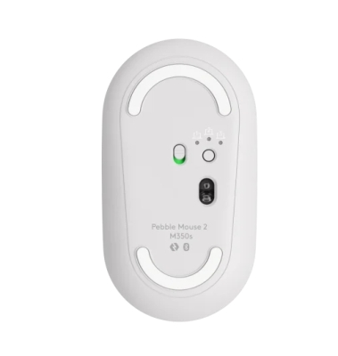 Безжична мишка Logitech Pebble 2 M350s - 910-007013, Бяла gallery image 4