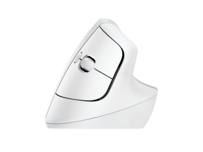 Безжична мишка Logitech Lift Vertical Ergonomic for Business - 910-006496, Бяла gallery image 3