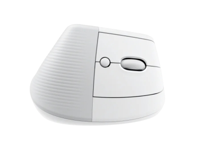 Безжична мишка Logitech Lift Vertical Ergonomic for Business - 910-006496, Бяла gallery image 4