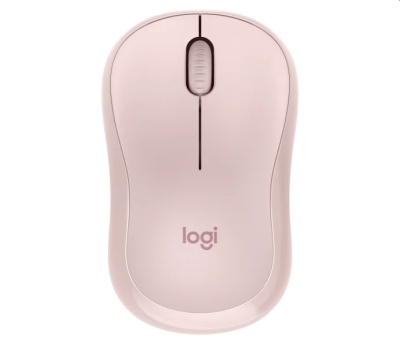 Безжична мишка Logitech M240 Silent - 910-007121, Bluetooth, Оптична, Розова