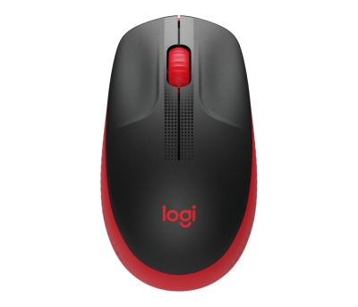 Безжична мишка Logitech M190 - 910-005908, Оптична, Червена