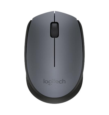 Безжична мишка Logitech M170 - 910-004642, Оптична, Сива