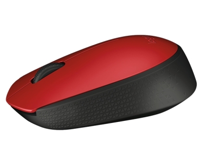 Безжична мишка Logitech M171 - 910-004641, Оптична, Червена gallery image 2