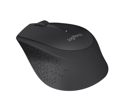 Безжична оптична мишка Logitech M280 - 910-004287, USB, Черна gallery image 2