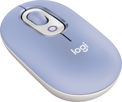 Безжична мишка Logitech POP emoji - 910-007414, Оптична, Лилава gallery image 2